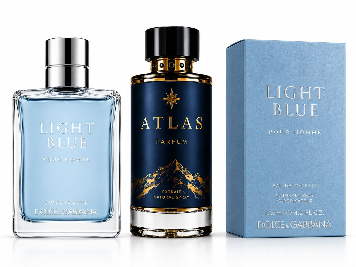 Light blue homme