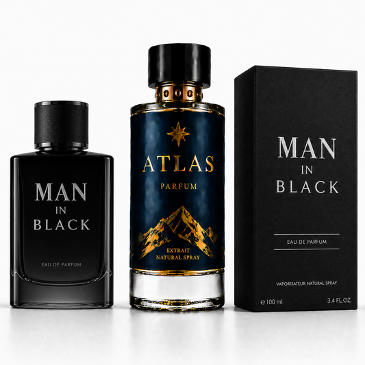 Man in black